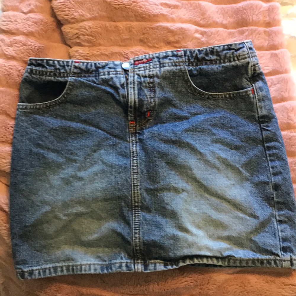 LEI jean mini skirt Sz 5